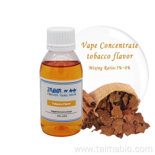 Concentration tobacco vape flavor for flavored vape juice